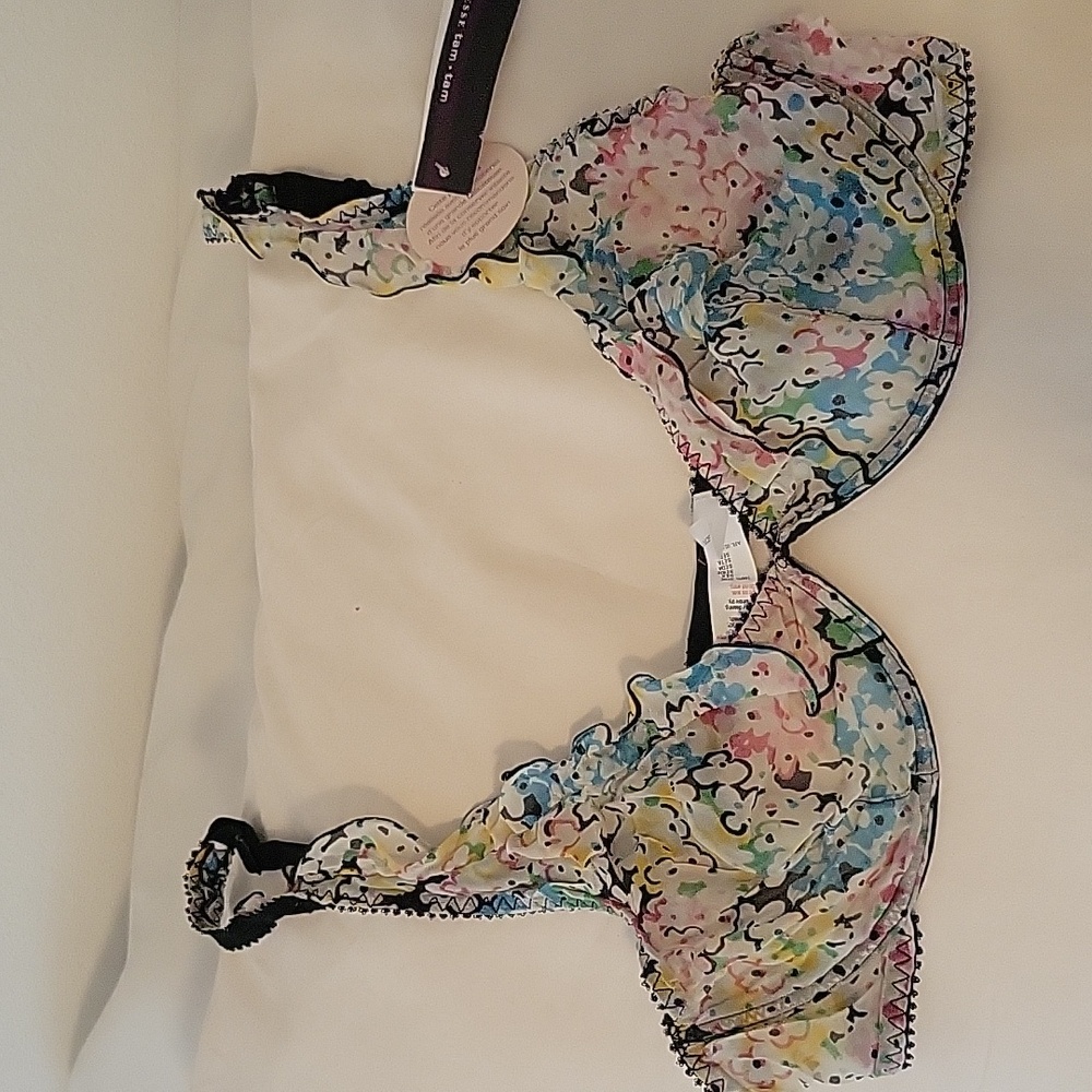 Princesse Tam Tam Floral Bra 36B NWT